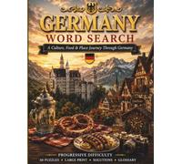 Germany Word Search: A Culture, Food & Place Journey Through Germany
