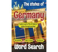 Germany Word Search Puzzle Book: German States Themed Activity | 800 Words, 80 Puzzles on Food & Drink, Famous People, Landmarks + More! | Dual ... Seniors and Teens | Travel Size | Gift Idea