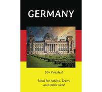 Germany Wordsearch Puzzle Book: Word Searches with Easy to Read Print about Germany, its culture, traditions and well known places! 6 x 9 inches, 110 ... for Vacations, Holidays and your Free Time!