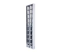 GERMINA DER ELECTRIKER Luminaria de superficie rasterizada 2x36W para lámparas fluorescentes LED, lámpara de techo para oficina