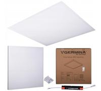 GERMINA DER ELECTRIKER Panel LED 48W Plafón de superficie cuadrado 30x120 para oficina interior hogar