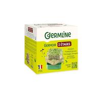Germline - Germoir à 2 Étages | Germination Simultanée de Plusieurs Graines | Facile & Hygiénique | Extensible avec Plateaux Supplémentaires | Fabrication Française