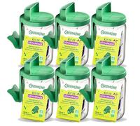 Germ'line Germoir en Verre - Lot de 6 germoirs en Verre Germline