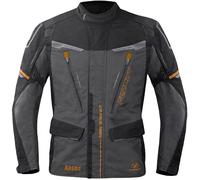 Germot Argos veste textile de moto imperméable, noir-gris-brun, taille XL pour homme