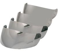 Germot GM 217, visière en miroir Argent Argent