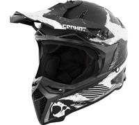 Germot GM 540, casque de motocross M Mat Noir/Blanc/Gris Mat Noir/Blanc/Gris