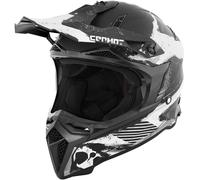 Germot GM 540, casque de motocross XXL Mat Noir/Blanc/Gris Mat Noir/Blanc/Gris