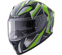 Germot GM 711 Dekor Casque, noir-vert, taille L pour homme