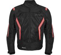 Germot Mistral, veste textile 4XL Noir/Rouge Noir/Rouge