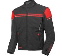 Germot Pure, veste textile imperméable M Noir/Rouge Néon Noir/Rouge Néon