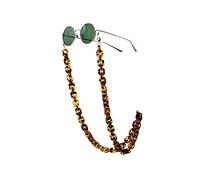 GERNEO® - Puglia - Chaîne à lunettes en acrylique - résistant à la corrosion - chaîne de lunettes élégant et sangle pour de soleil et de lecture - pour masque
