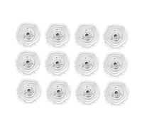GeRnie 12 ensembles for aspirateur Bot W10/W10Pro, Kit d'accessoires de remplacement en tissu for le nettoyage des sols
