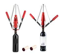 GeRnie Bouchon de Bouteille de vin Manuel léger en Acier Inoxydable, Longue durée de Vie, Accessoires, Bonne Performance d'étanchéité