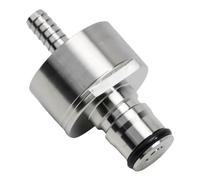 GeRnie Bouchon de carbonatation en acier inoxydable, boule de verrouillage, poteau de fût avec barbe for bouteilles de boisson de brassage à domicile, accessoires de cuisine de brassage de bière