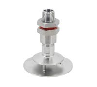 GeRnie Bouilloire/fût de brassage à domicile, plaque de rechange avec 1/2 "mâle NPT en acier inoxydable 304, équipement de brassage de bière, tonneaux à purée(C)