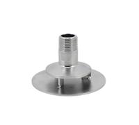 GeRnie Bouilloire/fût de Brassage à Domicile, Plaque de Rechange avec 1/2 "mâle NPT en Acier Inoxydable 304, équipement de Brassage de bière, tonneaux à purée(A)