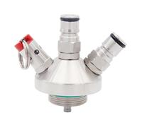 GeRnie Distributeur de Robinet à Bille de Verrouillage, Mini fût Comprenant Un Tuyau en Silicone de 50cm, Distributeur en Acier Inoxydable 304, Lance de Brassage à Domicile(Spear)