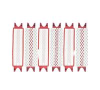 GeRnie For Microfiber Floor Mop Pads Reusable Flat Spin Mop Cloth Replacement Quick Drying Machine Washable Parts(6 pcs)