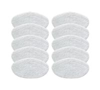 GeRnie Lot de 10 chiffons de nettoyage lavables en microfibre for aspirateur vapeur PAEU0332