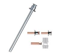 GeRnie Lot de 100 rivets aveugles à double tête fraisée en acier au carbone for circuits imprimés 2,4 mm, 3,0 mm, 3,2 mm(3.2x4.8mm)