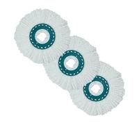 GeRnie Lot de 3 têtes de rechange en microfibre, chiffon rotatif mains libres for disque de nettoyage et tampon de nettoyage micro