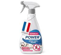 GEROBUG Spray Anti puces Maison 500 ML - Spray Anti puces pour la Maison, Les Meubles et Les Textiles - Lutte Contre Les puces Chat dans Le lit - Spray Anti-puces pour Chiens
