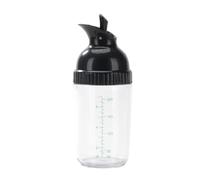 Geroosaty Easy Grips Shaker à vinaigrette avec récipient anti-fuite, mixeur universel avec balance, ustensile de cuisine, , 5,5 x 17 cm