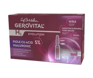 Gerovital H3 Evolution 5% Acide Hyaluronique Ampoules 10x2ml