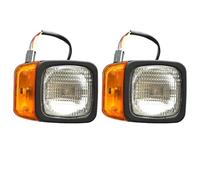 GeRRiT 2 Pcs Avant Chariot Élévateur Lumières 12V Chariot Élévateur Lampe Clignotant Halogène Phare Camion Travail Lumière Éclairage