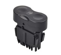 GeRRiT 6001546145 Bouton De Dégivrage De Chauffage De Lunette Arrière De Voiture 4 Broches pour Renault Dacia Logan 2008 2009 2010-2021 Auto Accessoires