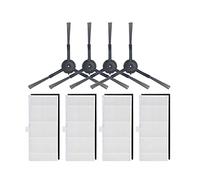 GeRRiT Ajustement ForS9 sacs à poussière colletion nettoyant vadrouilles brosses latérales accessoires ensemble pièces for S9 Robot aspirateur Durapur (Color : Bianco)