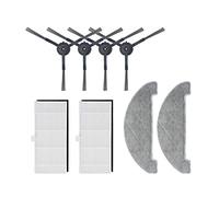 GeRRiT Ajustement ForS9 sacs à poussière colletion nettoyant vadrouilles brosses latérales accessoires ensemble pièces for S9 Robot aspirateur Durapur (Color : Green)