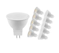 GERRIT Ampoule de projecteur LED GU5.3 AC/DC 12V MR16, basse pression 3W 5W 6W 7W, lumière 120 degrés 38 degrés, cuisine d'étude for la maison, 4 à 20 pièces (Color : 38degree 4000K, Size : 8PCS_7W)