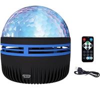 GeRRiT Aurora Dimension Light Projecteur 2 en 1 d'aurores boréales et de vagues océaniques, abat-jour à double projection, projecteur de galaxie d'aurores boréales Aurora Borealis Light