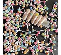 GeRRiT Bijoux for Ongles, Nouveaux Bijoux for Ongles, Sucette Mignonne, Mini perceuse de décoration d'ongles personnalisée et ludique à Faire soi-même.