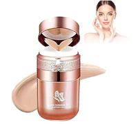 GeRRiT Butterfly Cushion BB Cream Correcteur hydratant Base de Maquillage Liquide Correcteur de Fond de Teint 2 en 1 Bloque Le Soleil La crème Anti-cernes imperméable Longue durée dissimule Les Pores