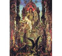 GerRit Célèbre Peinture Impression sur Toile Art Tableau Toile Jupiter et Sémélé par Gustave Moreau Pour la Décoration du Salon