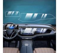 Gerrit Console centrale de navigation de voiture Film de protection Écran LCD Film TPU Protecteur d’écran Remise en état anti-rayures, pour Mercedes Classe E 300 2024