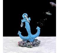 GeRRiT Corail artificiel en plastique pour aquarium - Décoration pour aquarium - Décoration pour aquarium - Corail en résine (ancre) - ZY-1429