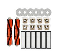 GeRRiT For 1S B101CN B116 X10 + accessoires L10s Ultra / S10 Pro, brosse latérale principale, filtre Hepa, pièces de sac à poussière Durapur (Color : 22PCS)