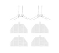 GeRRiT For aspirateur Robot de vidange autonettoyant EVA/SDJ06RM, sac à poussière, chiffons de vadrouille, filtre Hepa, pièces de brosse latérale Durapur (Color : Set21)