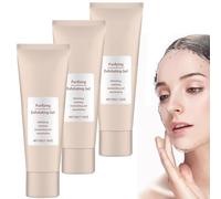 GeRRiT Gel Exfoliant Purifiant Gel Exfoliant Exfoliant Visage et Corps Exfoliant Hydratant Nettoyant en Profondeur pour Le Visage