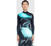 Gerrit Jacob Lycra Top Teal/aqua Taille: S | Manches longues Outlet | Homme | Cyan
