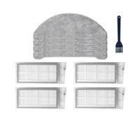 GeRRiT Pièces de brosse latérale avec filtre Hepa en tissu for aspirateur robot EVE Plus, brosse principale, sac à poussière, Kits d'accessoires Durapur (Color : Set14)