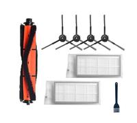GeRRiT Pièces de brosse latérale avec filtre Hepa en tissu for aspirateur robot EVE Plus, brosse principale, sac à poussière, Kits d'accessoires Durapur (Color : Set17)