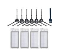 GeRRiT Pièces de brosse latérale avec filtre Hepa en tissu for aspirateur robot EVE Plus, brosse principale, sac à poussière, Kits d'accessoires Durapur (Color : Set15)