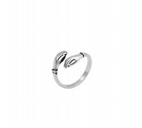 GeRRiT S925 Personnalité en Argent Sterling Anneau de Câlin Rétro Simple Bague Féminine Bague Ouverte Bague Bijoux, Bague câlin, Argent 925