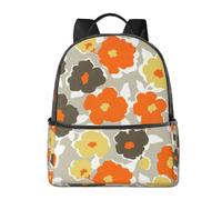 GeRRiT Sac à bandoulière léger à imprimé floral, sac à dos multifonctionnel, sacs à dos de shopping de voyage, Motif floral (2), Taille unique
