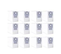 GeRRiT Sac à poussière for aspirateur Robot Q7 Max / Q7 Max + / T8, accessoires de filtre Hepa, brosse latérale principale, tissu de vadrouille, pièces détachées Durapur (Color : 12pcs)