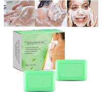 GeRRiT Savon Anti-verrues, Savon Anti-Imperfections à l'aloe Vera Naturel, dissolvant de Taches foncées pour Le Visage et Le Corps, hydratant et adoucissant pour la Peau